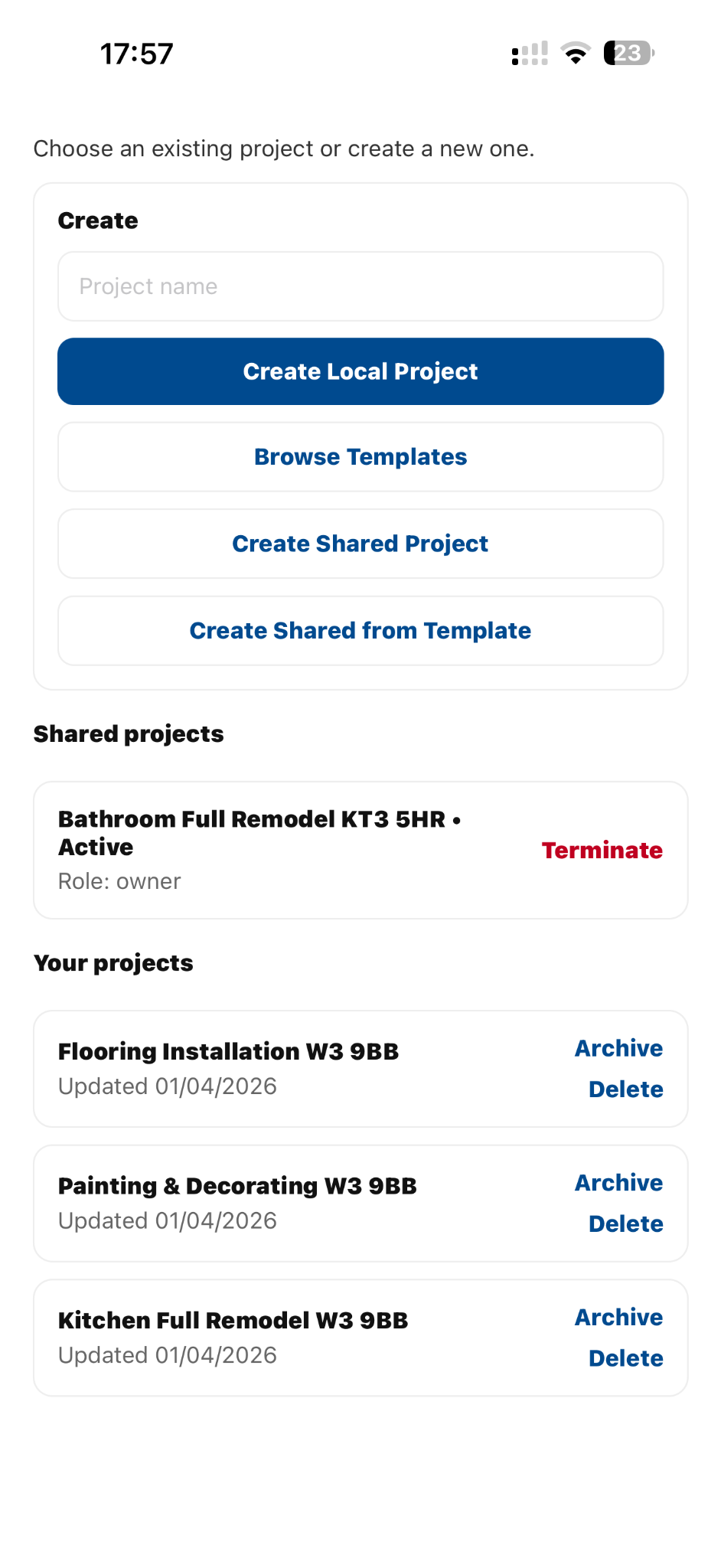 Tasks Nest app preview